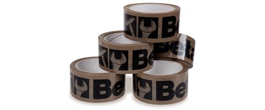 Confezione Da 36 Rotoli Di Nastro Adesivo Per Imballo, Logo Beta, Avana