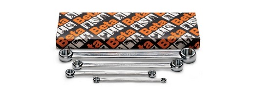Serie Di 4 Chiavi Doppie Diritte Per Viti Con Teste A Profilo Torx® (art. 95ftx)