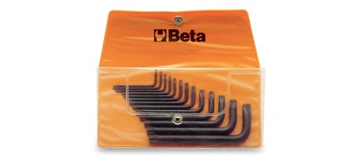 Serie Di 13 Chiavi Maschio Piegate Per Viti Con Impronta Torx® (art. 97tx) In Busta
