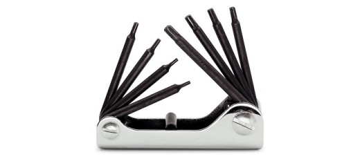 Serie Di 8 Chiavi Maschio Piegate Per Viti Con Impronta Torx® (art. 97tx)