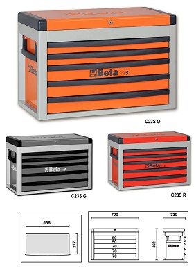 Cassettiera Con Assortimento Di Utensili