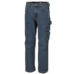 Jeans Da Lavoro Elasticizzati