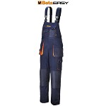 SALOPETTE EASY TWILL 180GR BLU...