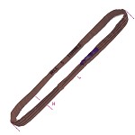 FUNI TONDE MARRONI 6000KG - MT...