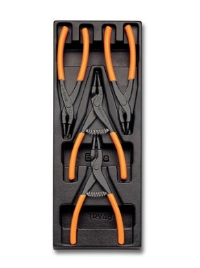Termoformato Rigido Con Assortimento Di Utensili