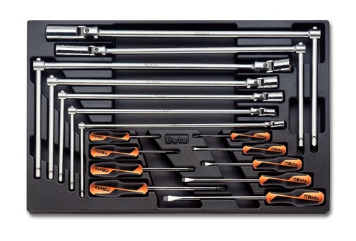 Termoformato Rigido Con Assortimento Di Utensili