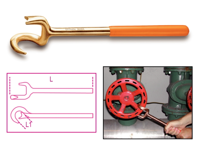 Ключ для арматуры. Ключ д/вентиля искробезопасный 176f-250. Ключ искробезопасный для отворота задвижек. Ключ для запорных задвижек из арматуры. Приспособа для прокрутки ручной запорной арматуры.